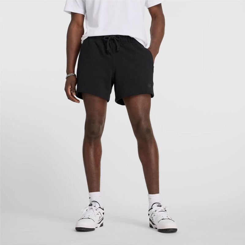 New Balance Athletics French Terry Short 5 Black