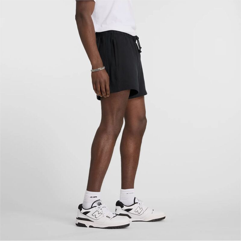New Balance Athletics French Terry Short 5 Black