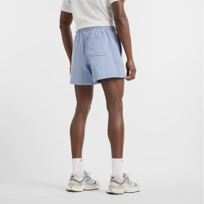 New Balance Athletics French Terry Short 5 Dusk Shower