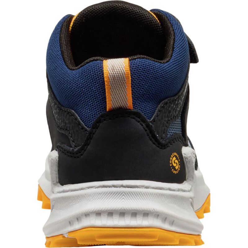 Keen Zionic Mid Wp Little Kid's Naval Academy/Bright Marigold