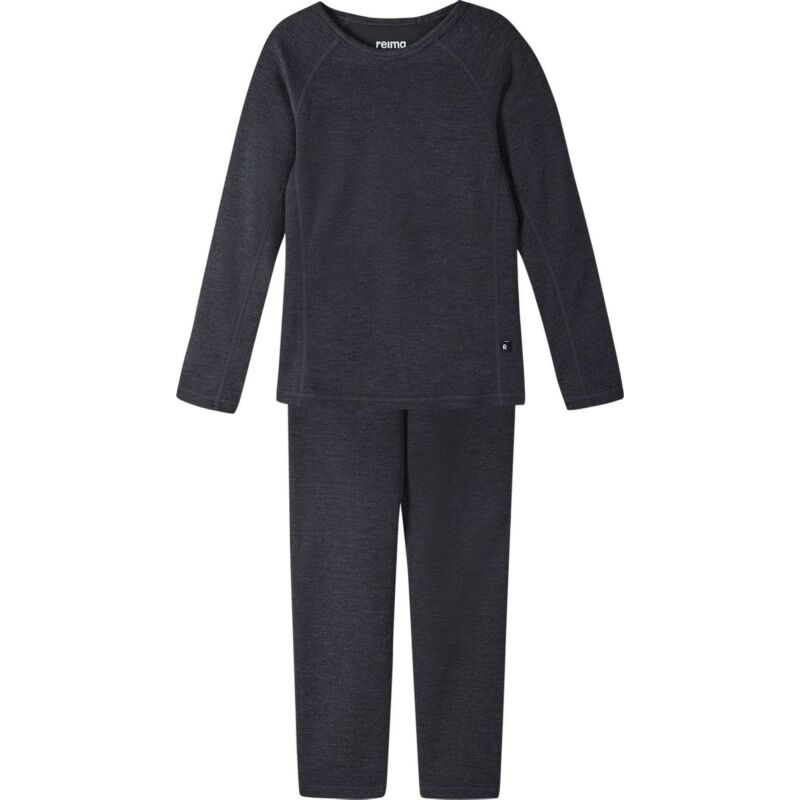 REIMA Thermal Base Layer Set Lani 5200031A Black Melange