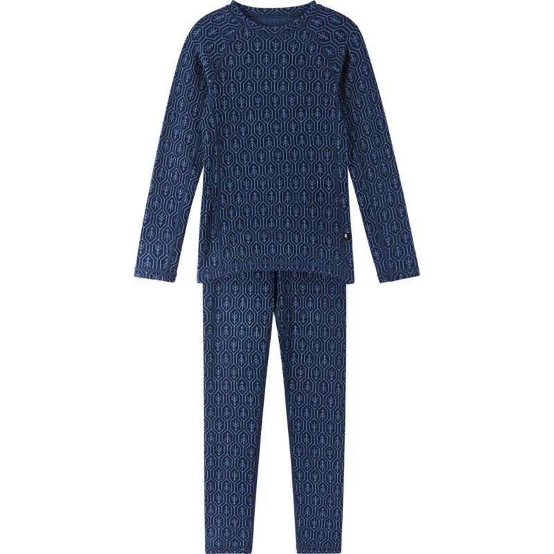 REIMA Wool Base Layer Set Taival 5200032A Navy 6981