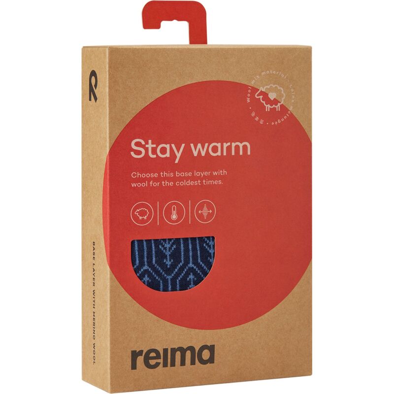 REIMA Wool Base Layer Set Taival 5200032A Navy 6981