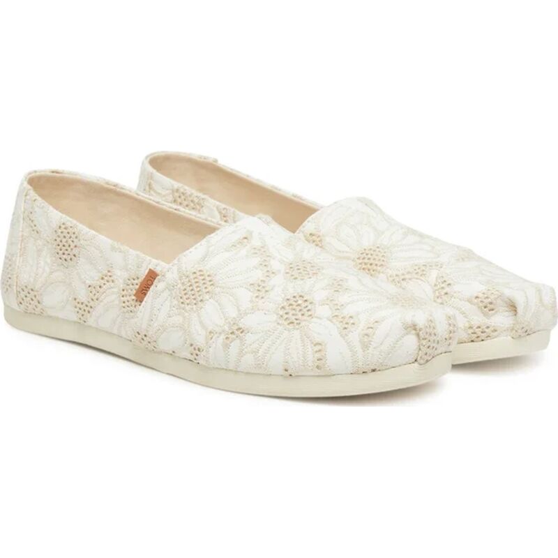 TOMS NATURAL OVERSIZED FLORAL EYELET 10021932 Natural