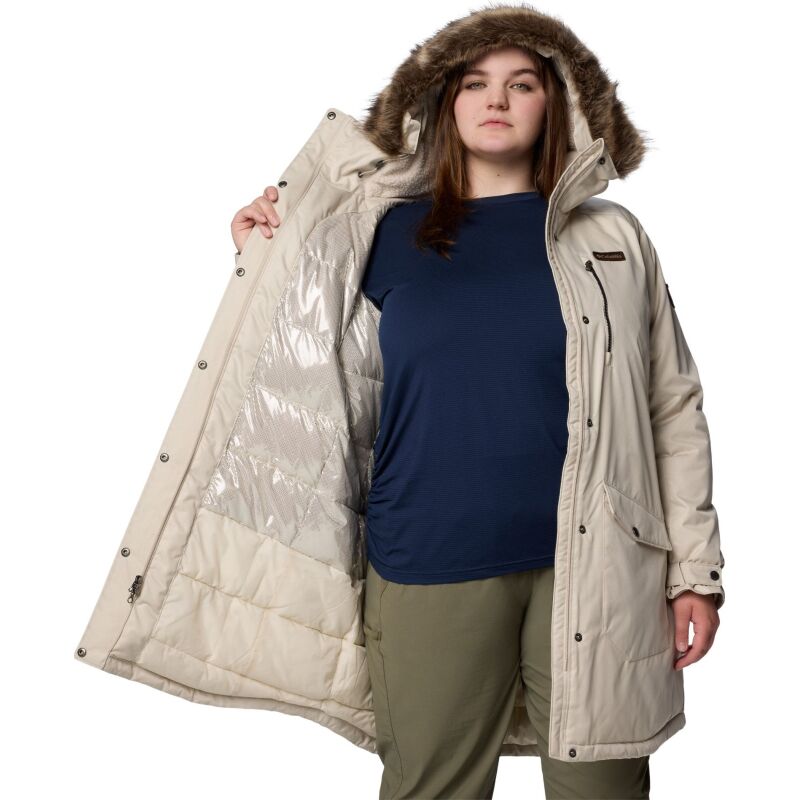 Columbia Suttle Mountain Long Insulated Jacket Women's Dark Stone