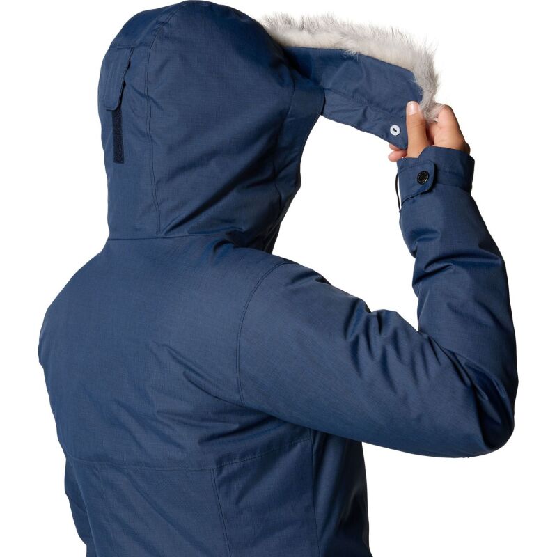 Columbia Suttle Mountain Long Insulated Jacket Collegiate Navy