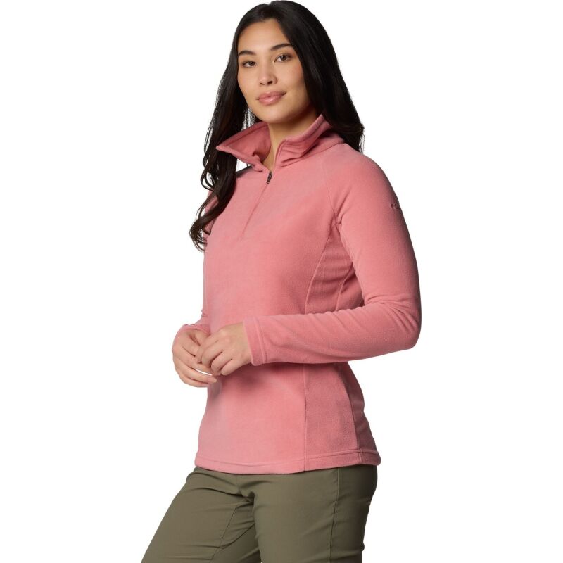 Columbia GlacialIV 1/2 Zip Pink Agave