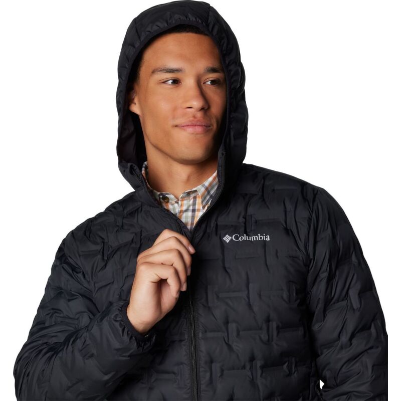 Columbia Delta Ridge II Down Hooded Jacket Men's Black