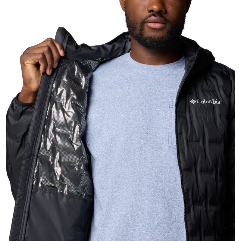 Columbia Delta Ridge II Down Hooded Jacket Men's Black