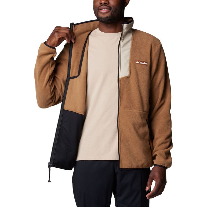 Columbia Sequoia Grove Full Zip Fleece Men's Delta/ Ancient Fossil/ Black