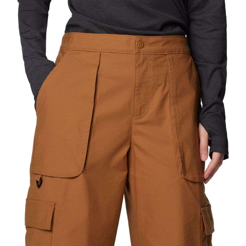 Columbia Brea Falls Cotton Ripstop Pant Women's Camel Brown