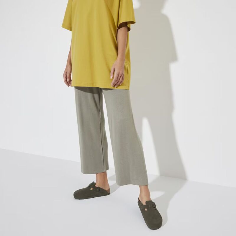 Birkenstock Boston Suede Leather Thyme