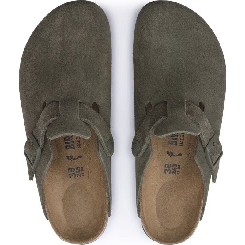 Birkenstock Boston Suede Leather Thyme