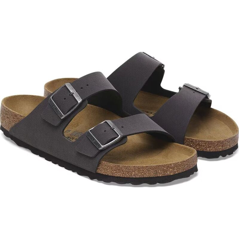 Birkenstock Arizona Birko-Flor Velvet Gray