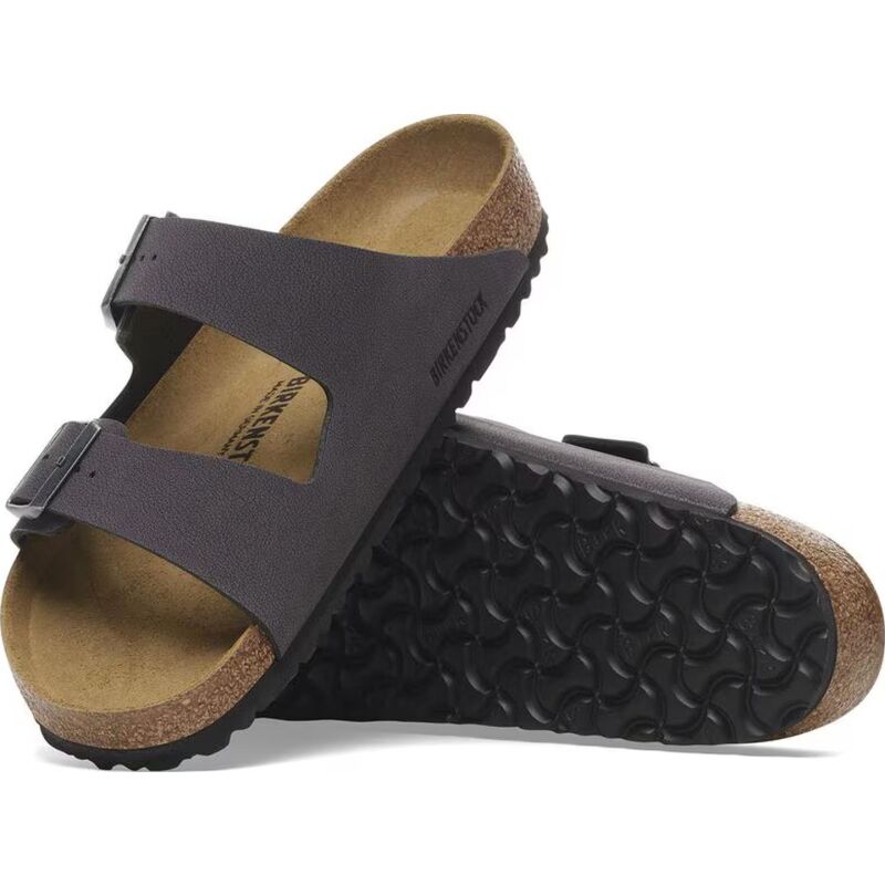 Birkenstock Arizona Birko-Flor Velvet Gray