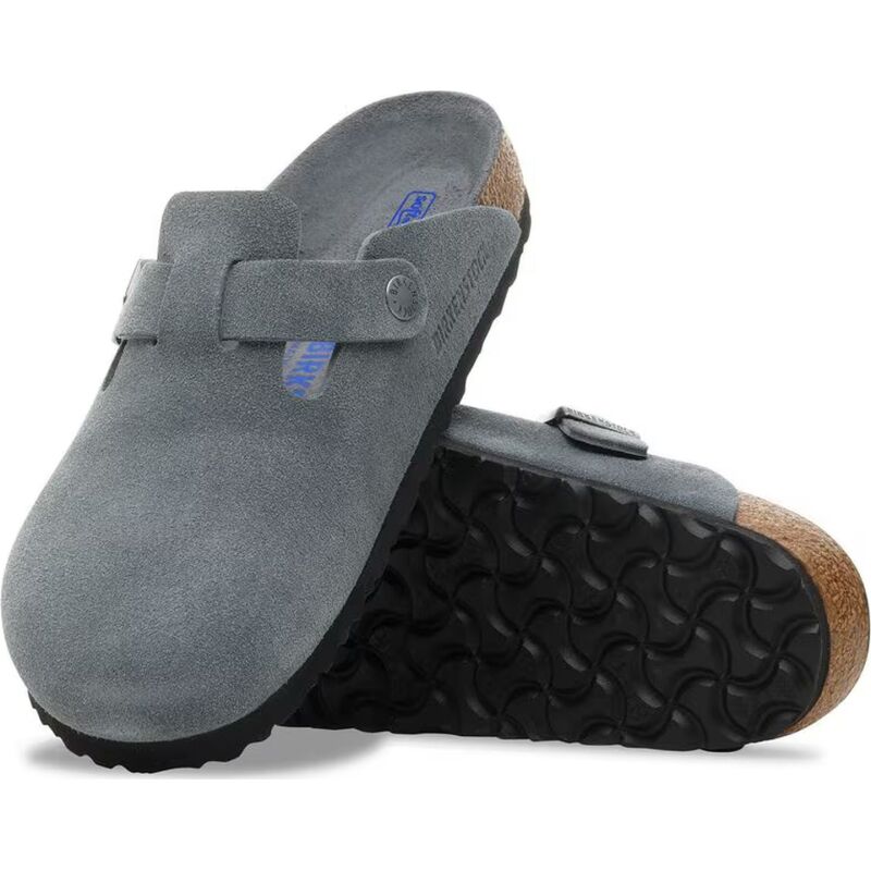 Birkenstock Boston Soft Footbed Regular Basalt Gray Tonal FB