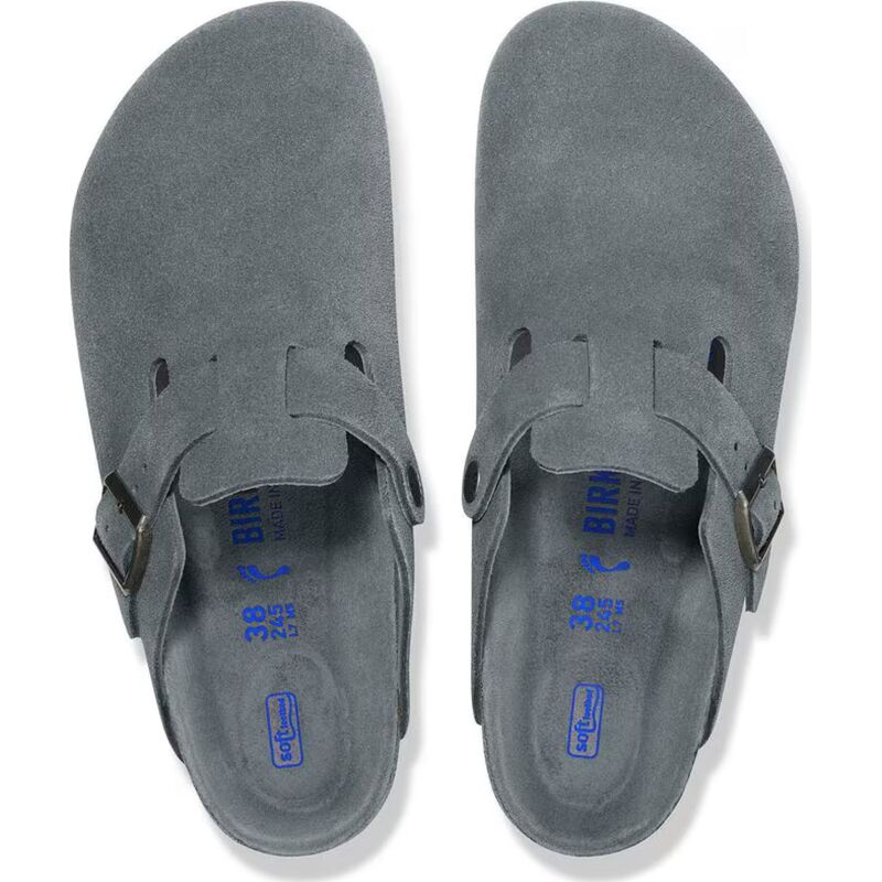 Birkenstock Boston Soft Footbed Regular Basalt Gray Tonal FB