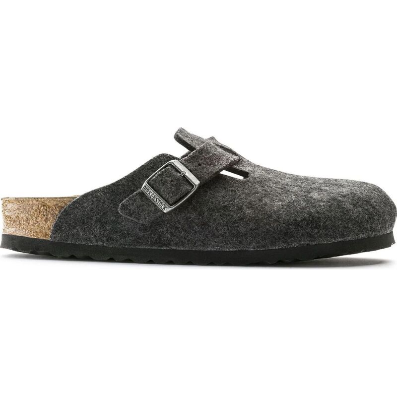Birkenstock Boston Wool Anthracite