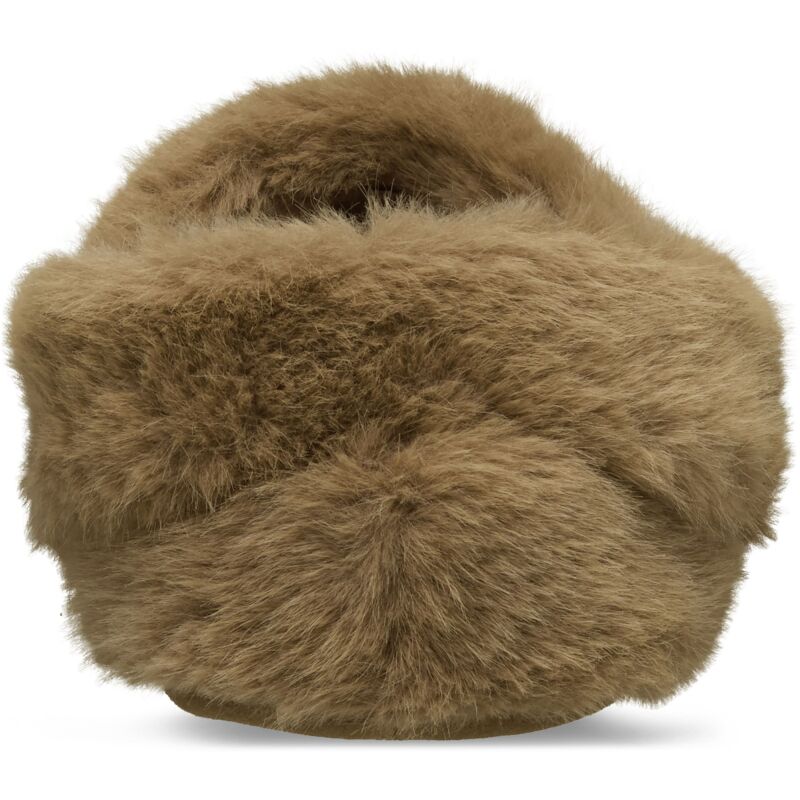 Crocs™ Classic Cozzzy Luxe Slipper Sepia