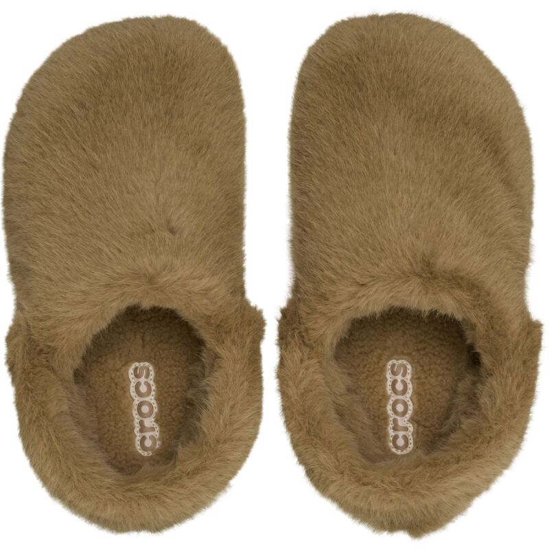 Crocs™ Classic Cozzzy Luxe Slipper Sepia