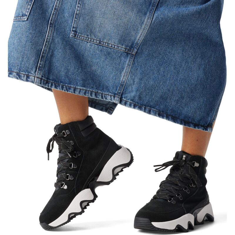 Sorel Kinetic Impact Conquest Plus WP Women's Black/Sea Salt