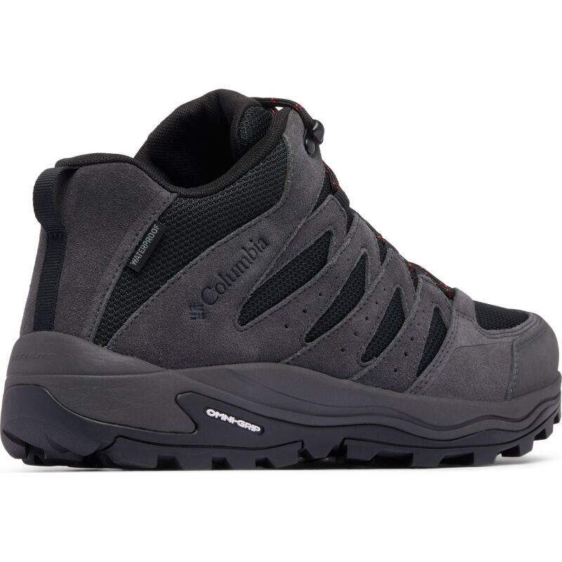 Columbia Redmond IV Mid Waterproof Men's Black/Mountain Red