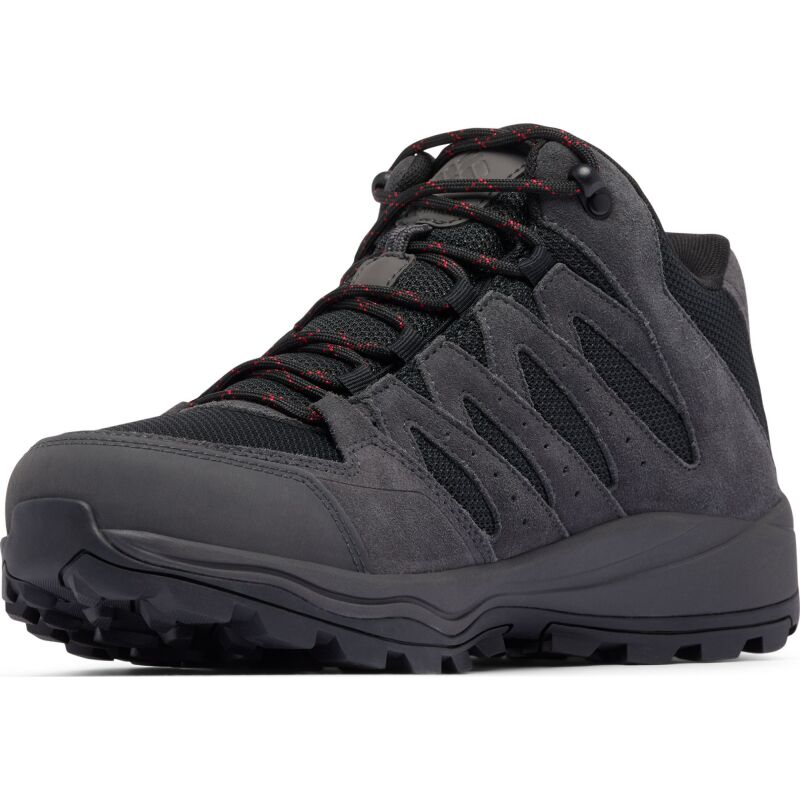 Columbia Redmond IV Mid Waterproof Men's Black/Mountain Red