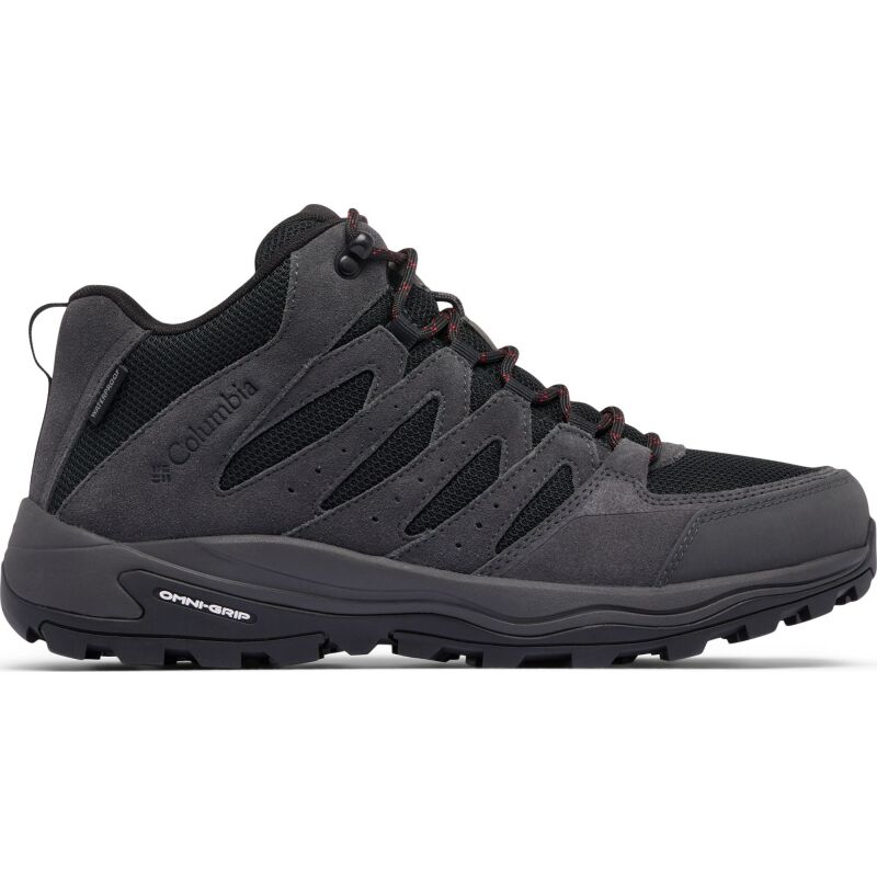 Columbia Redmond IV Mid Waterproof Men's Black/Mountain Red