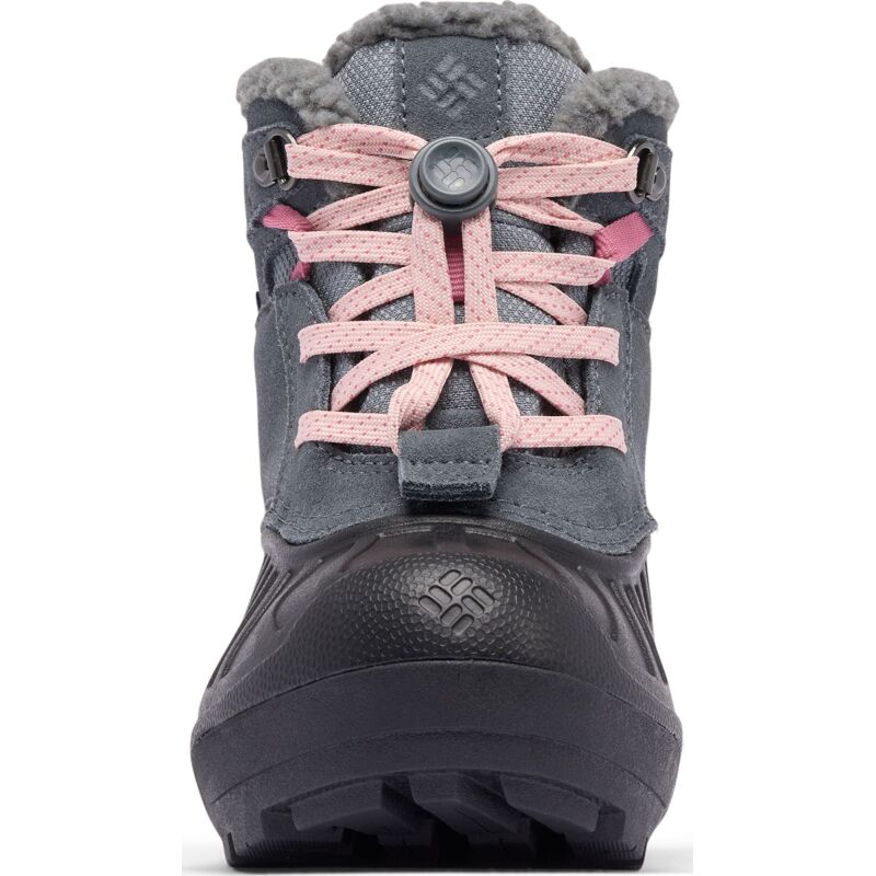Columbia Powderbug Alpine Waterproof Kid's Graphite/Pink Haze
