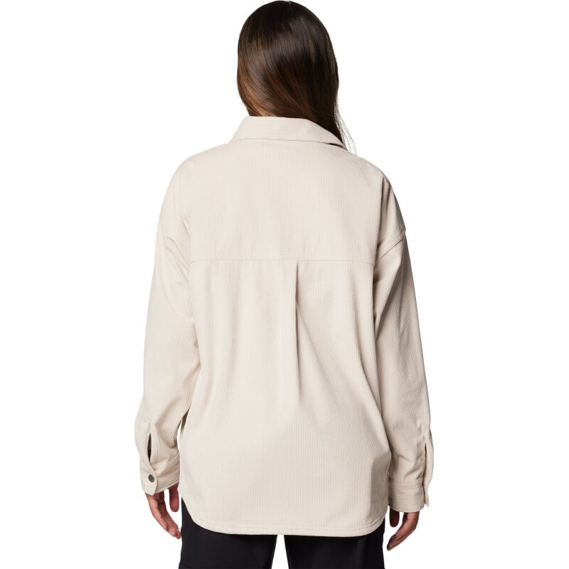 Columbia Blue Point Creek Corduroy Shirt Jacket Women's Dark Stone