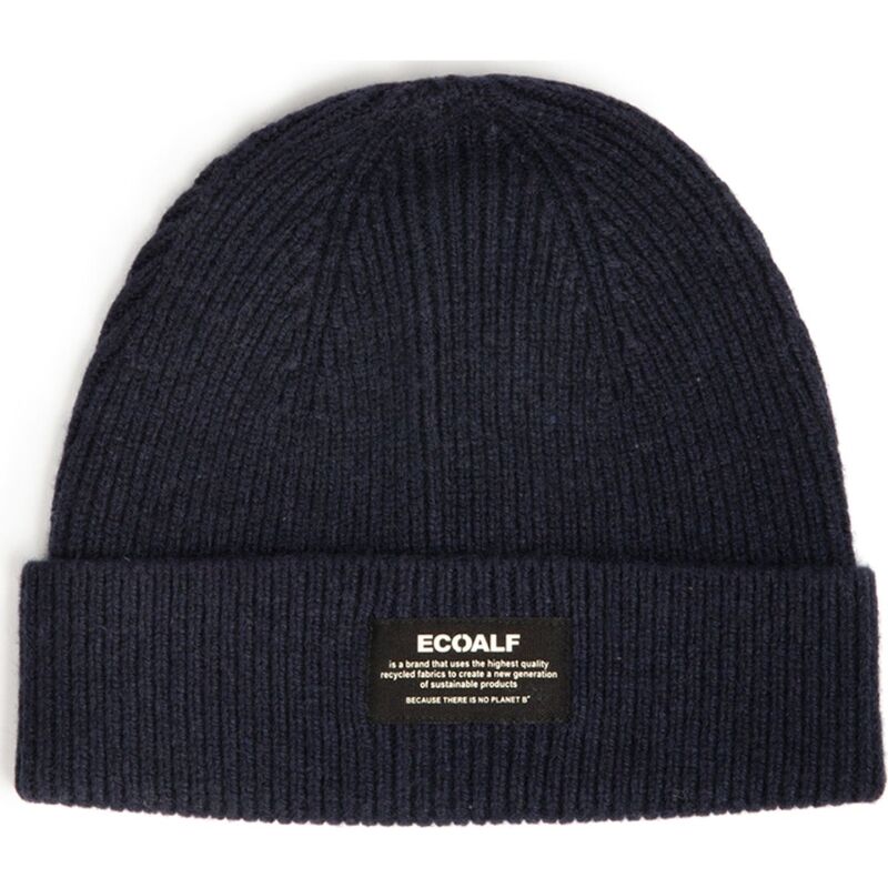 ECOALF Wool Beanie Deep Navy