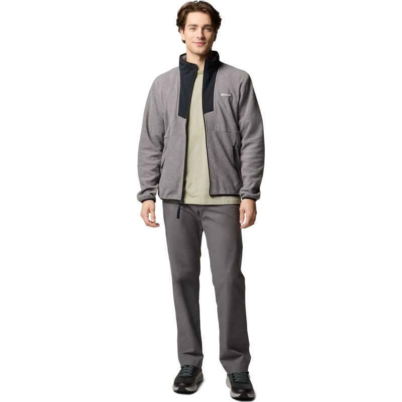 Columbia Sequoia Grove Full Zip Fleece Men's City Grey Heather/Black