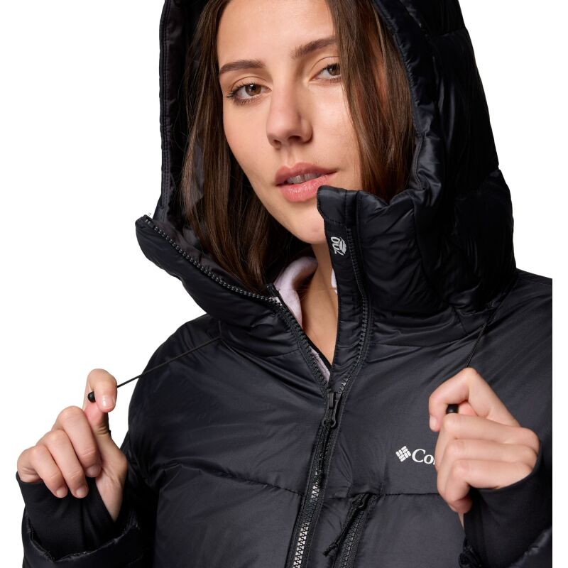 Columbia Cloudview Down Hooded Jacket Women's Black