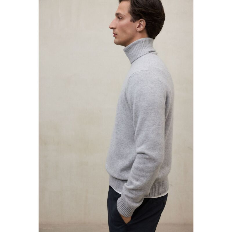 ECOALF Brun Knit Men's Light Grey Melange