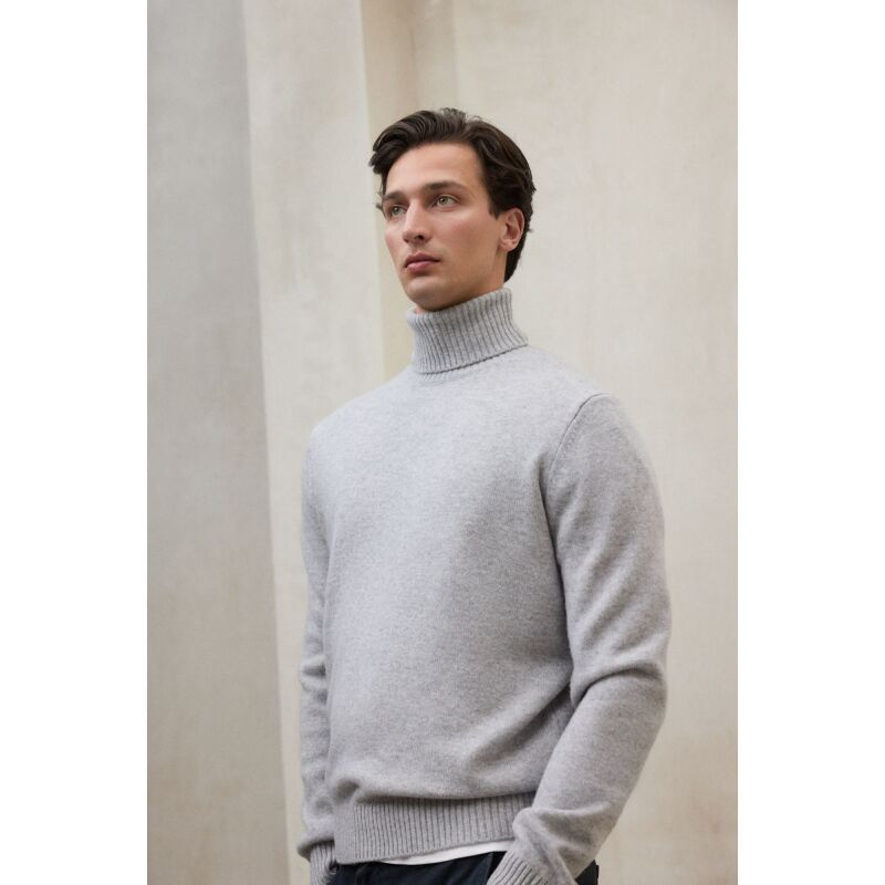 ECOALF Brun Knit Men's Light Grey Melange