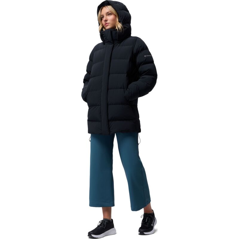 Columbia Amaze Puff Mid Hooded Jacket Women's Black
