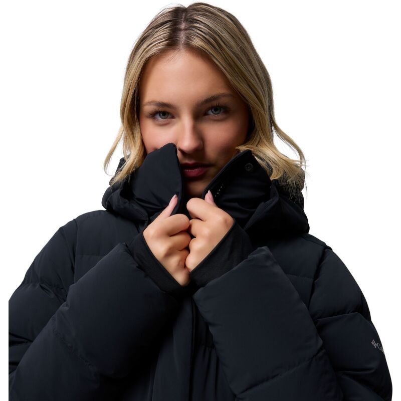 Columbia Amaze Puff Mid Hooded Jacket Women's Black