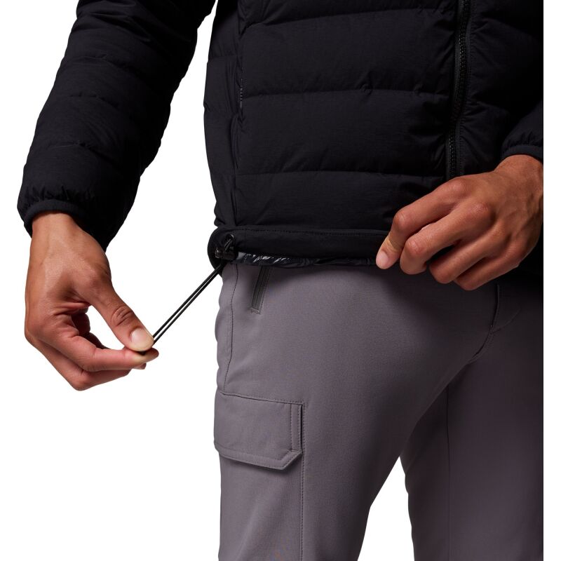 Columbia Drift Peak Stretch Down Hooded Jacket Men's Black