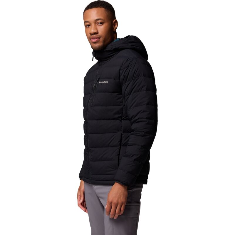 Columbia Drift Peak Stretch Down Hooded Jacket Men's Black