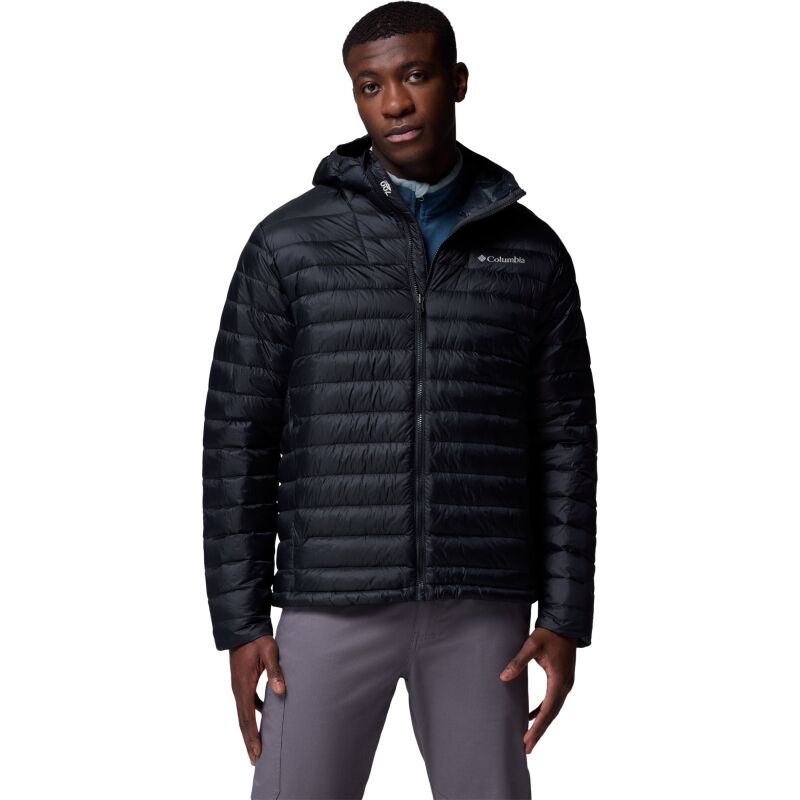 Columbia Corelite Down Hooded Jacket Men's Black