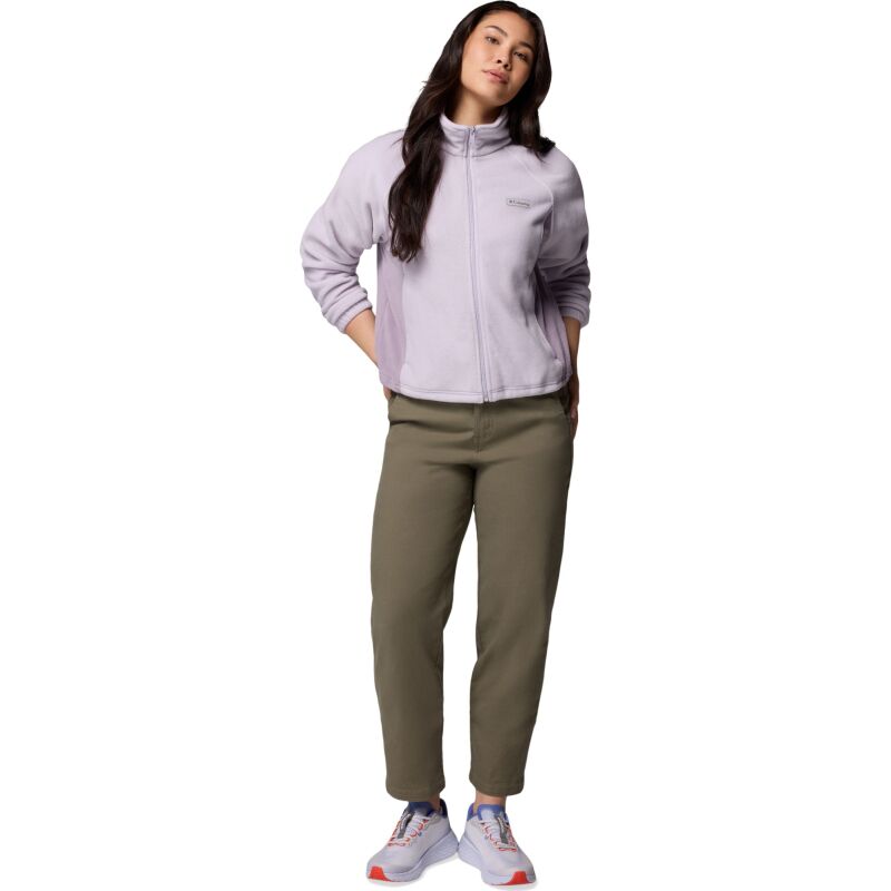 Columbia Benton Springs Relaxed Full Zip Women's Lavender Pearl