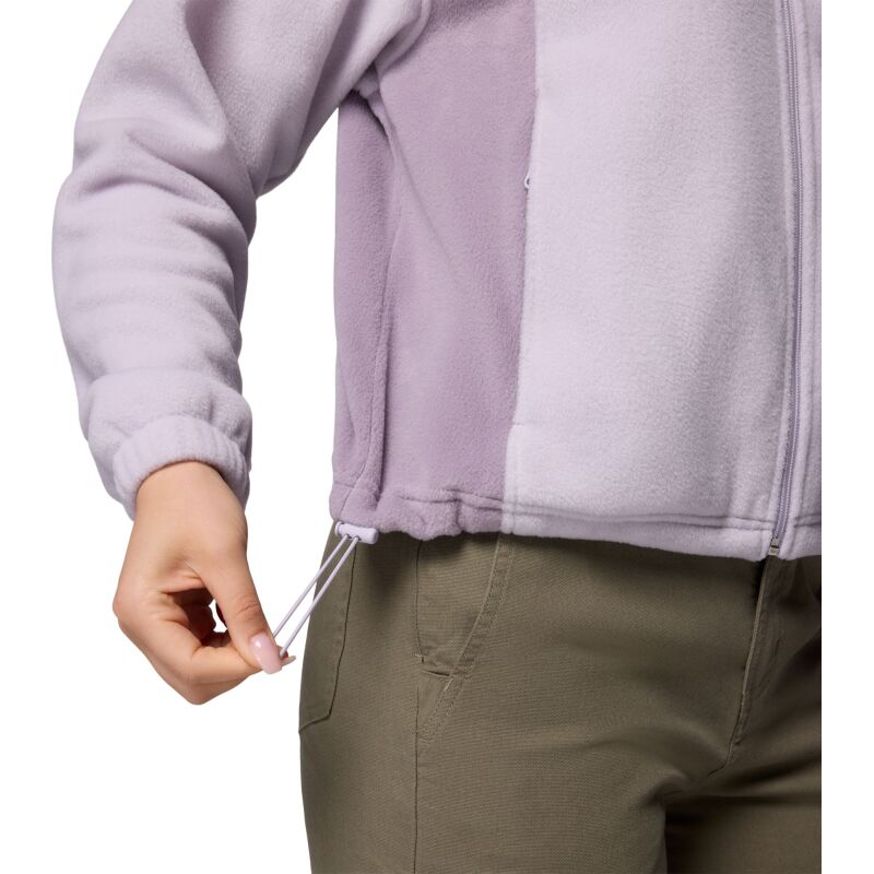 Columbia Benton Springs Relaxed Full Zip Women's Lavender Pearl