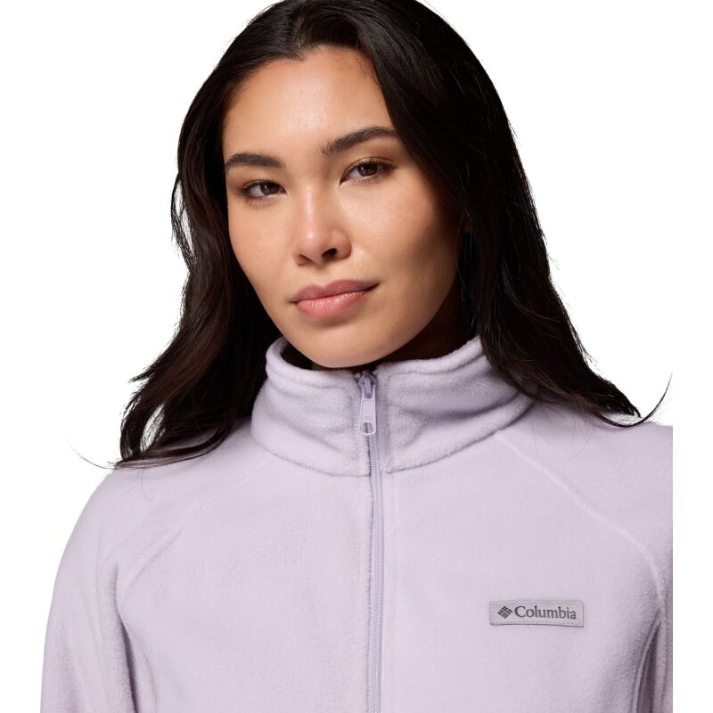 Columbia Benton Springs Relaxed Full Zip Women's Lavender Pearl