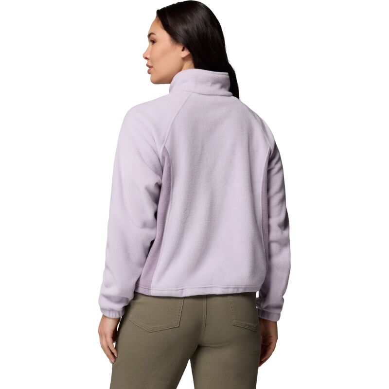 Columbia Benton Springs Relaxed Full Zip Women's Lavender Pearl