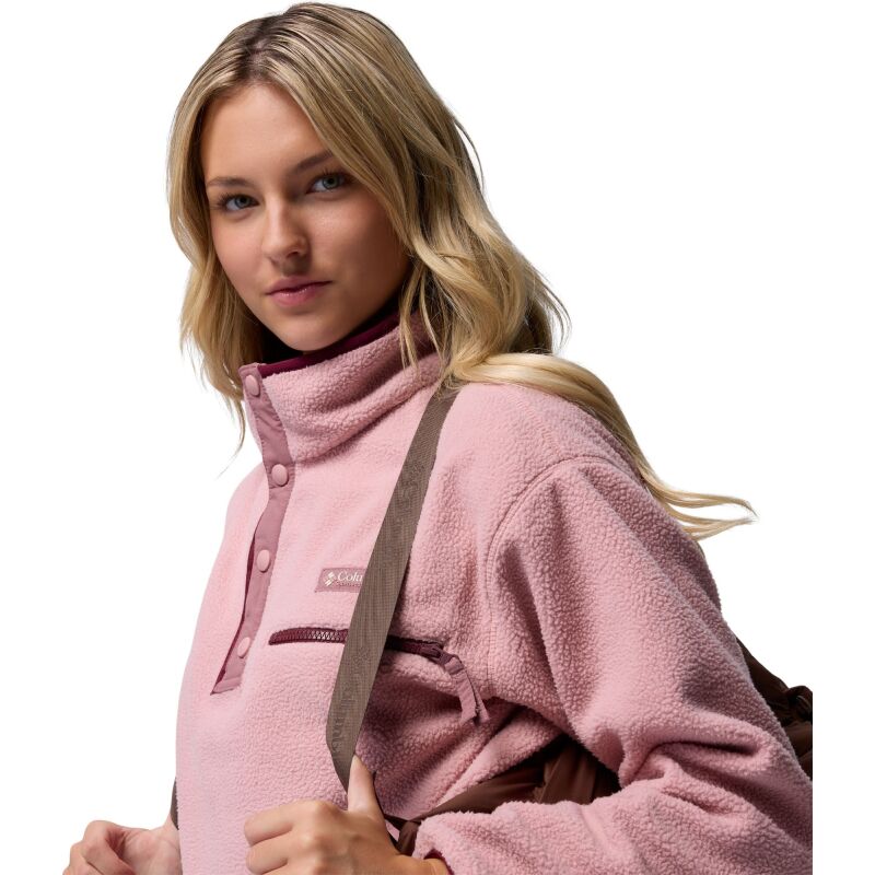 Columbia Amaze Puff Long Hooded Jacket Women's Tobacco