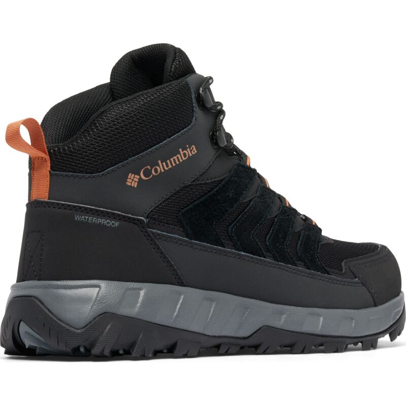 Columbia Strata Trail Mid WP Men's Black/Owl