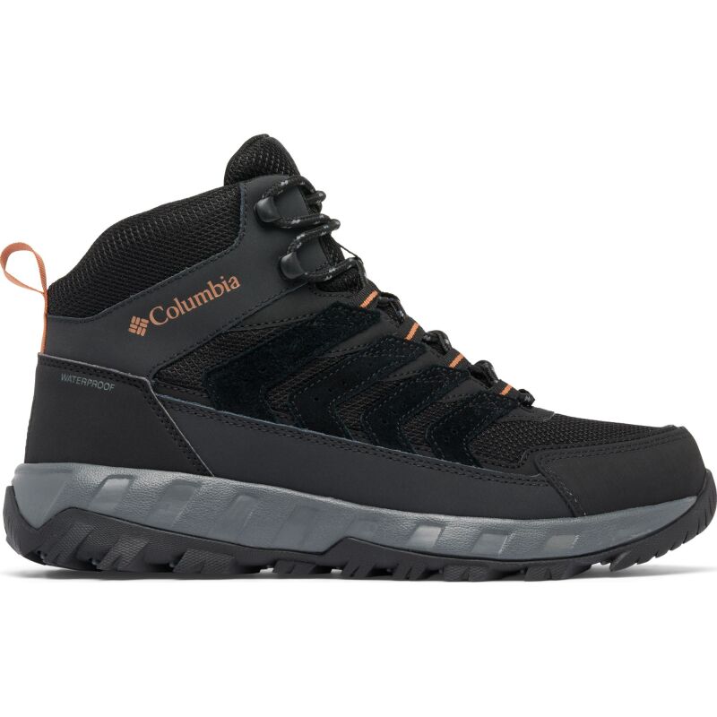 Columbia Strata Trail Mid WP Men's Black/Owl