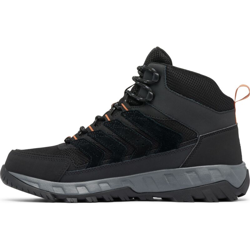 Columbia Strata Trail Mid WP Men's Black/Owl