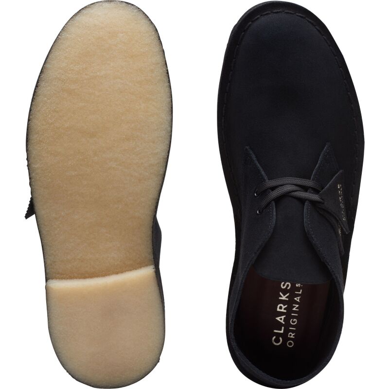 Clarks Desert Boot Men's 1219 Black Suede