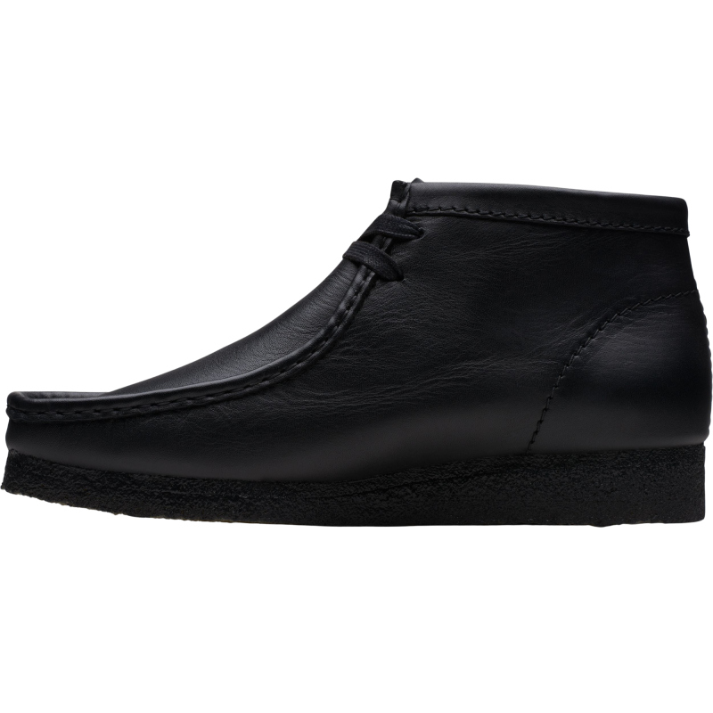 Clarks Wallabee Boot Men's 1216 Black Leather